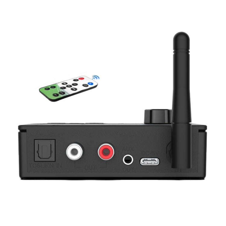 Bluetooth 5.4 Receiver Digital To Analog Card U Disk Converter Adapter With Remote Control(Fiber ...