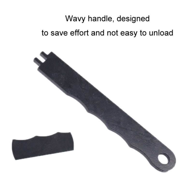 2pcs Ignition Coil Plug Removal Tool Snap Wrench(Black)