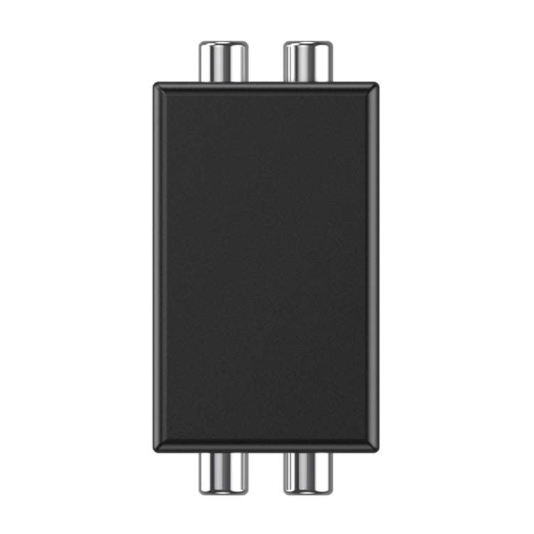 RCA Audio Ground Loop Isolator Anti-Interference Noise Reducer Eliminate Current Sound Bluetooth ...