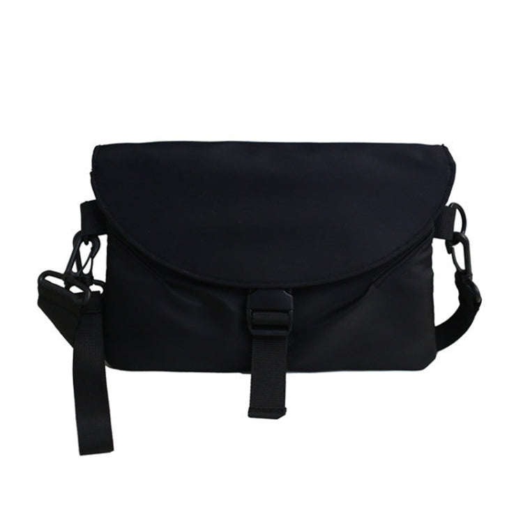 Workwear Crossbody Bag Single Shoulder Casual Small Bag(Black)