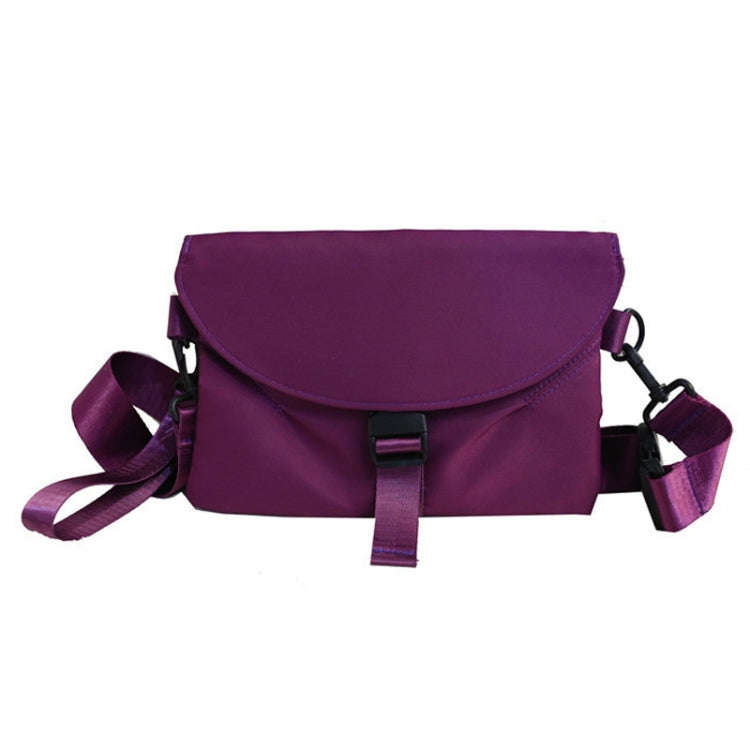 Workwear Crossbody Bag Single Shoulder Casual Small Bag(Purple)