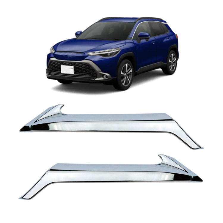 For Toyota 2022 Corolla CROSS Right-hand Drive Front Grille Decorative Bright Strip(For Japanese ...