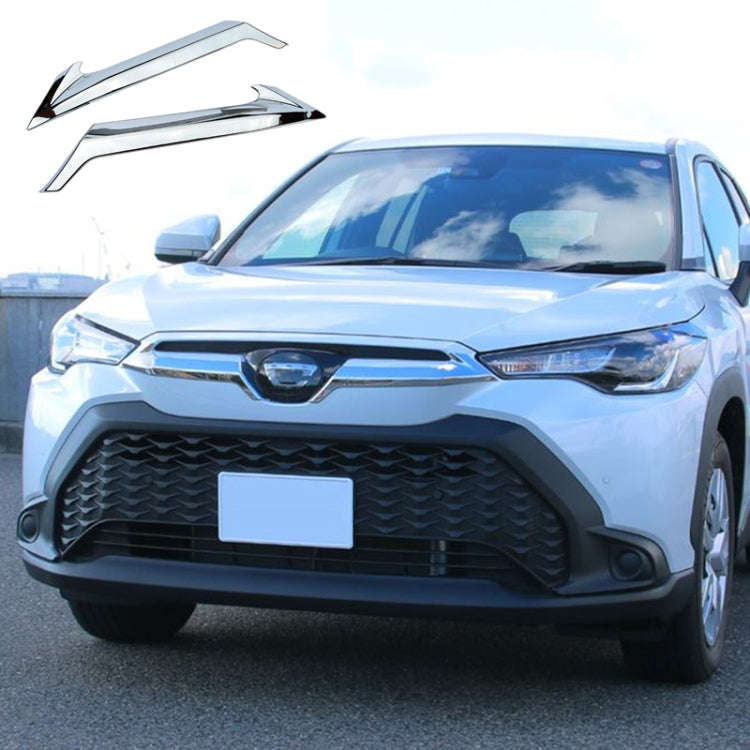 For Toyota 2022 Corolla CROSS Right-hand Drive Front Grille Decorative Bright Strip(For Japanese ...