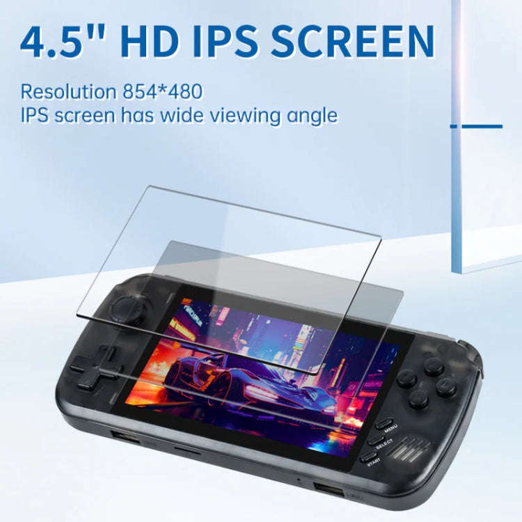 POWKIDDY X39 Pro 4.5 Inch Retro Handheld Game Console  ATM7051 Quad-Core Support HD TV Out 32G(Wh...