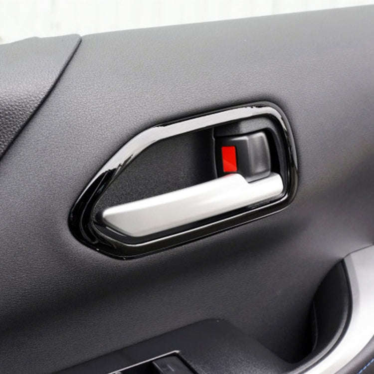 For Toyota 2022 VOXY/NOAH 90 Series Right-hand Drive Door Handle Patch Frame(Piano Black)