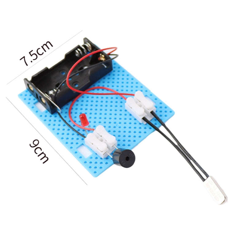 Fire Alarm Science Technology Teaching Aid DIY Experiment Material Kit Children Puzzle Invention