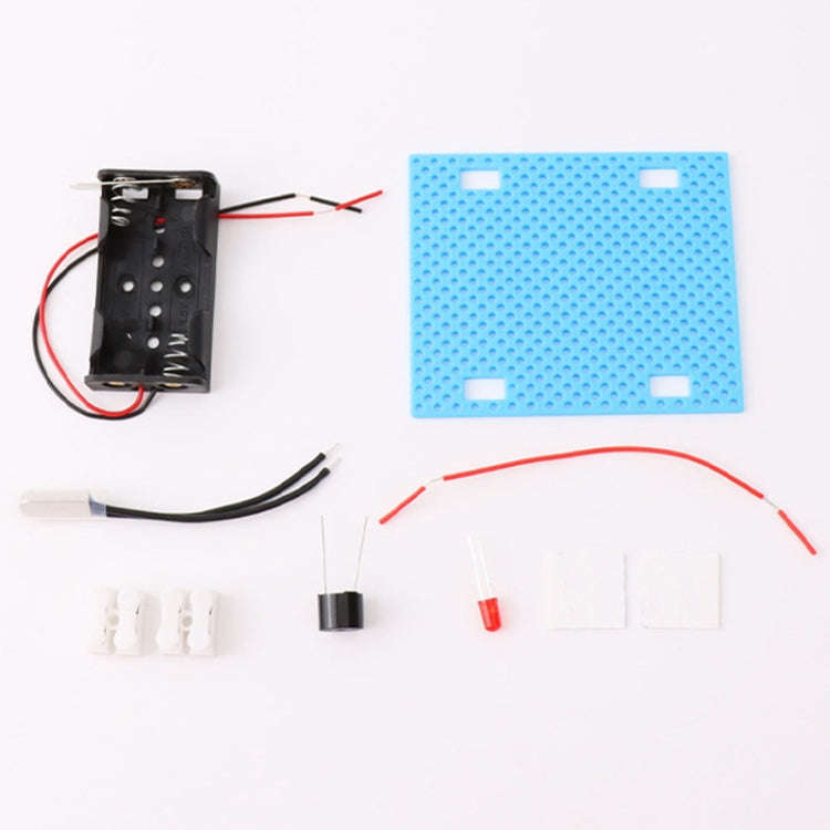 Fire Alarm Science Technology Teaching Aid DIY Experiment Material Kit Children Puzzle Invention