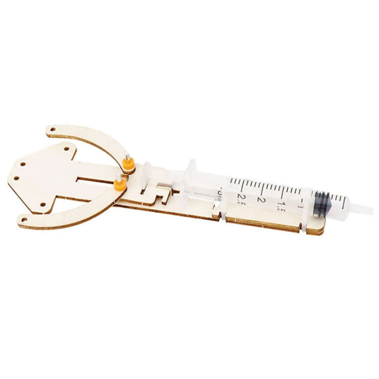 DIY Hydraulic Mechanical Arm Technology Homemade Pliers Pupils Science Experiment Material Kit