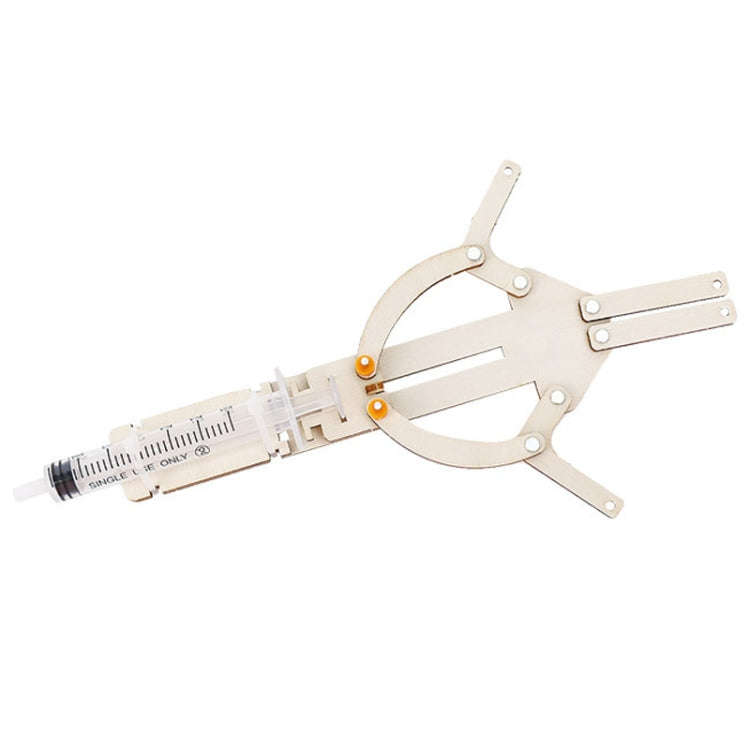 DIY Hydraulic Mechanical Arm Technology Homemade Pliers Pupils Science Experiment Material Kit