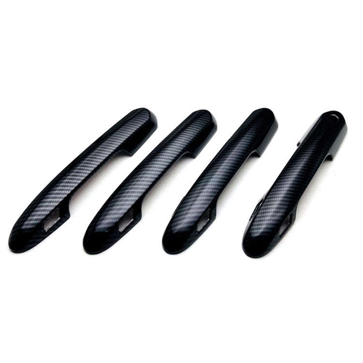 For 2023 Toyota Crown Right-hand Drive Door Handle Protection Cover Decoration(Carbon Fiber)