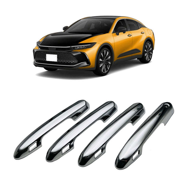 For 2023 Toyota Crown Right-hand Drive Door Handle Protection Cover Decoration(Electroplating Mir...