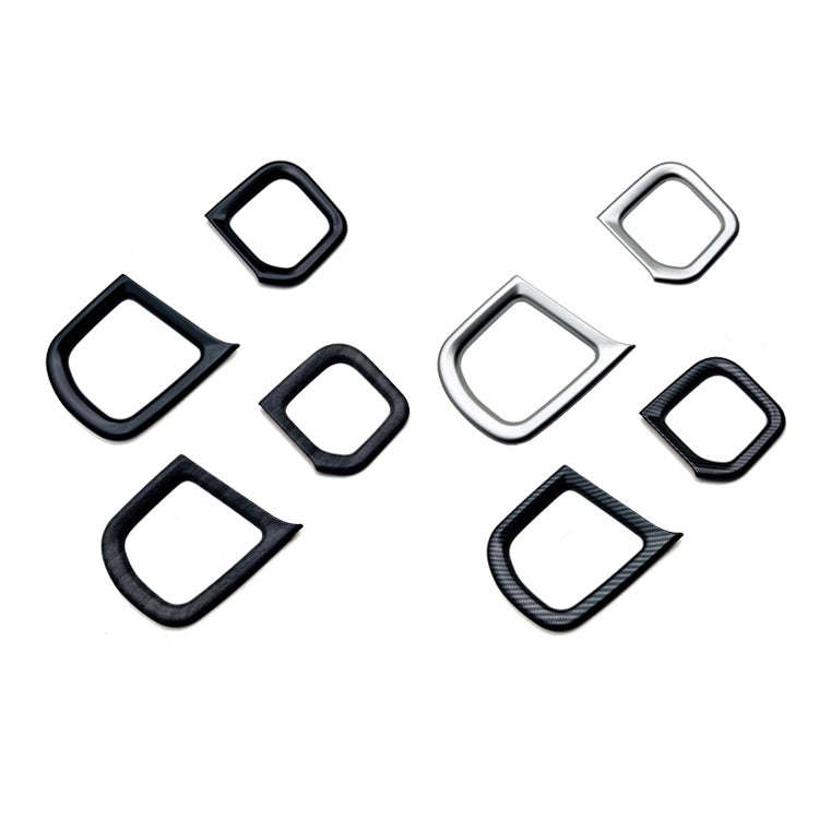 For Honda 2023 N-box JF5/JF6 Right-hand Drive Cup Holder Decorative Frame Patch(Black)