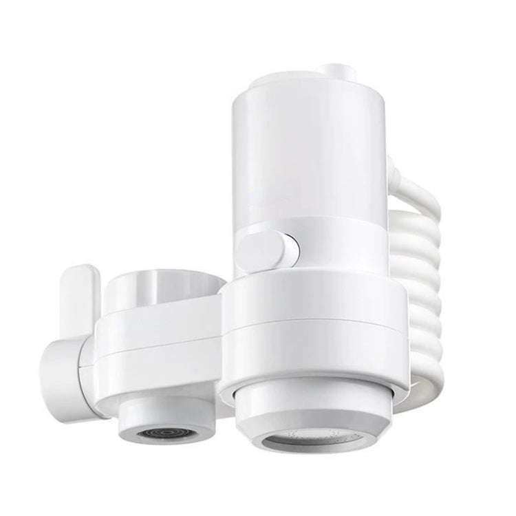 Kitchen Foam Pumping Flushing Water Faucet Extender(White)