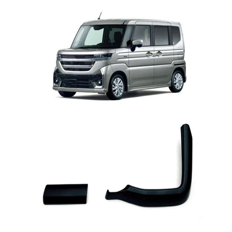 For 2024 Suzuki Spacia Custom Right-hand Drive Dashboard Center Control Strip Sticker(Black)