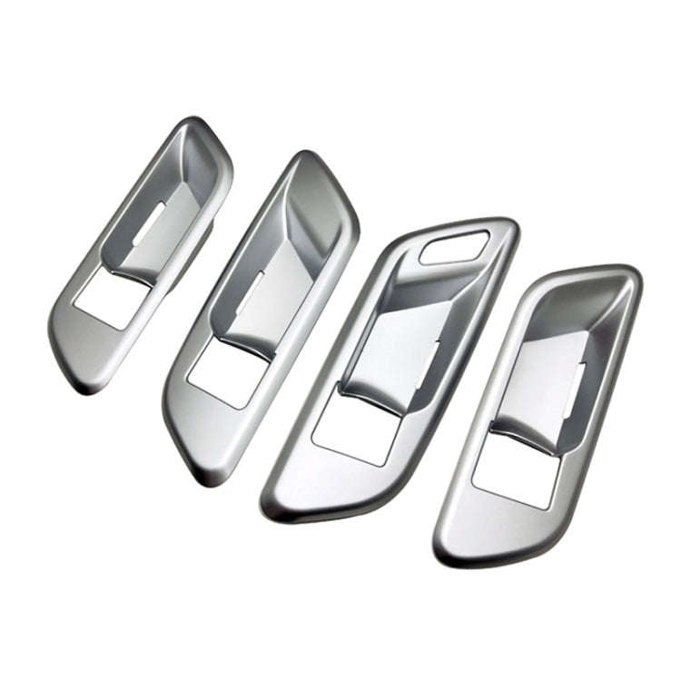 For 2023 Toyota Crown Door Handle Cover Decorative Frame, Style: Left-hand Drive(Silver)