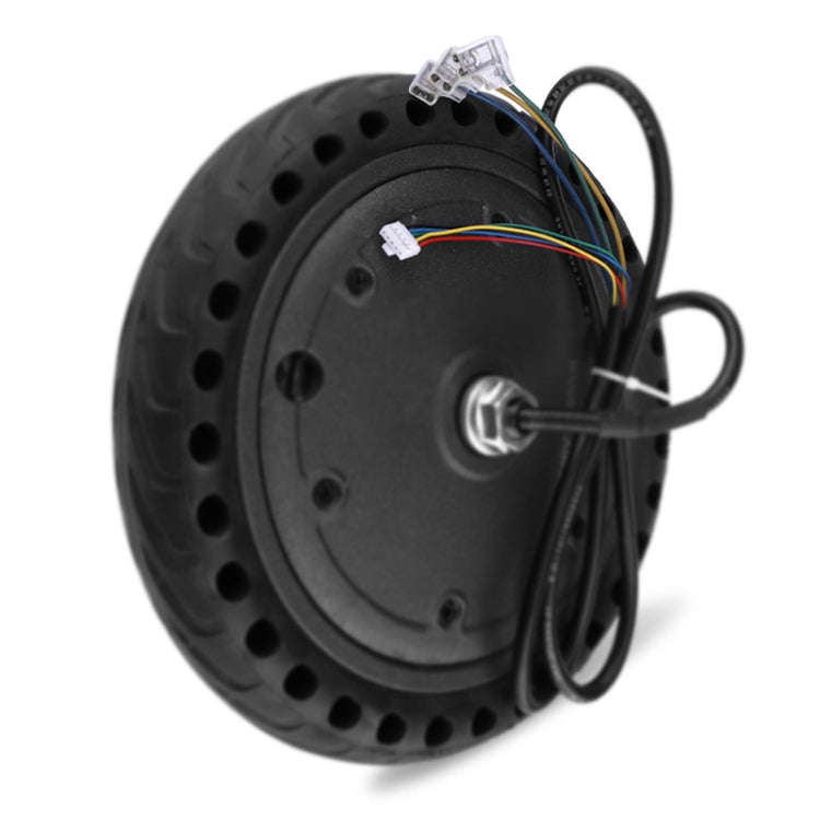 For Xiaomi M365 AIMITE Electrical Scooter Motor 36V 250W Solid Honeycomb Tires(Black)