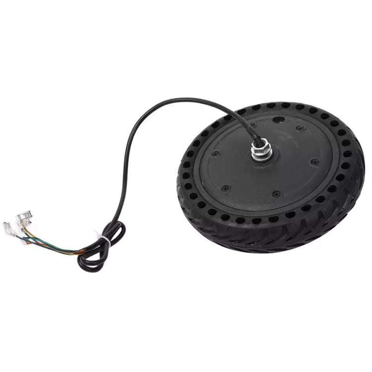For Xiaomi M365 AIMITE Electrical Scooter Motor 36V 250W Solid Honeycomb Tires(Black)