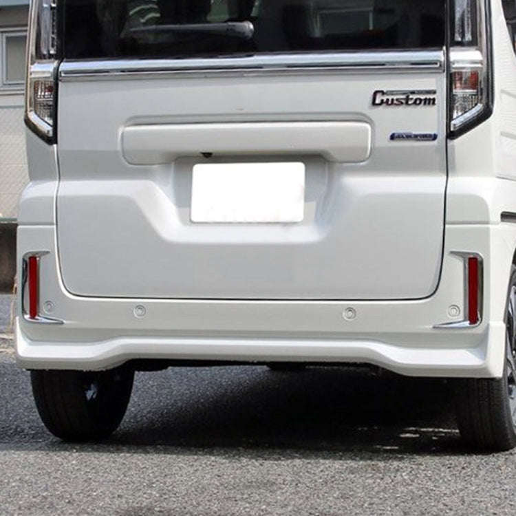 For 2024 Suzuki Spacia Custom Right-Hand Drive Rear Bumper Fog Lamp Trim Strip(Electroplating Mir...
