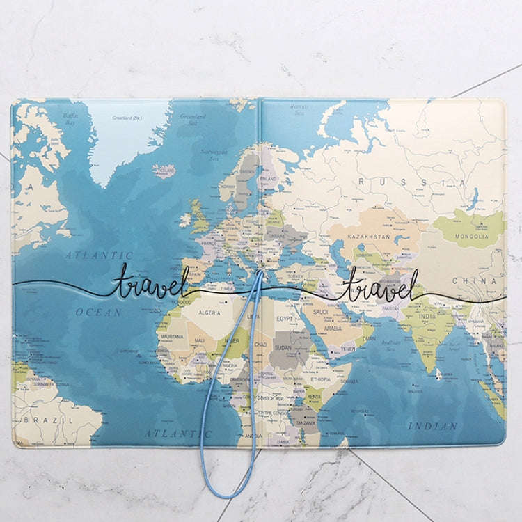 3D Map Passport Cover Travel Abroad Pass Ticket Holder(TR-02)