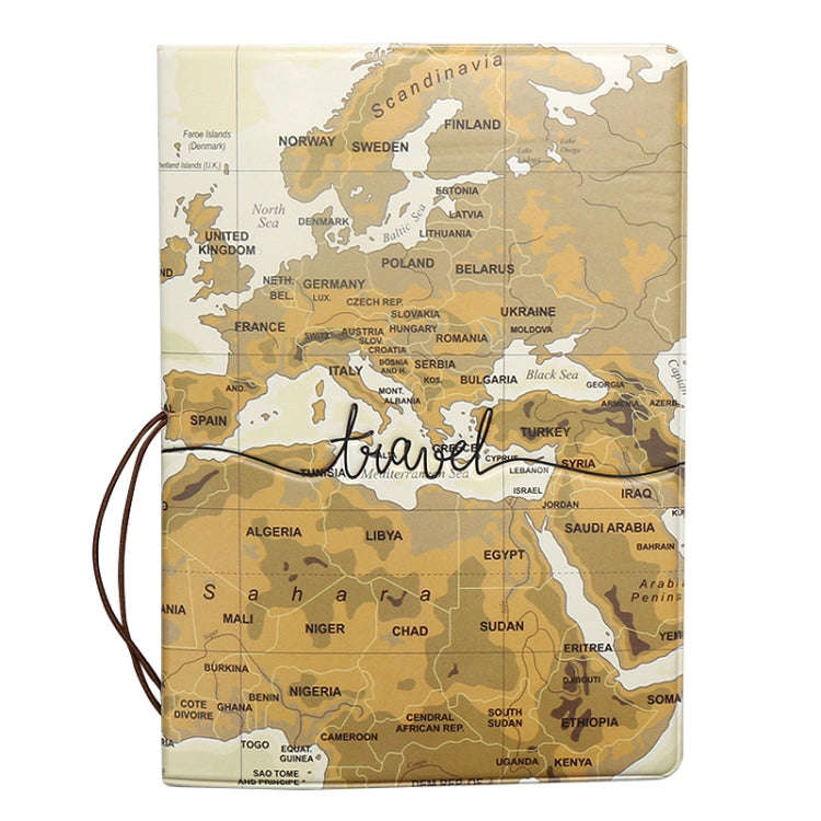 3D Map Passport Cover Travel Abroad Pass Ticket Holder(TR-03)