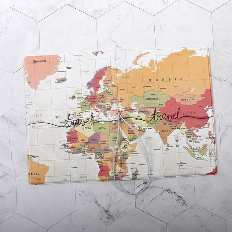 3D Map Passport Cover Travel Abroad Pass Ticket Holder(TR1)