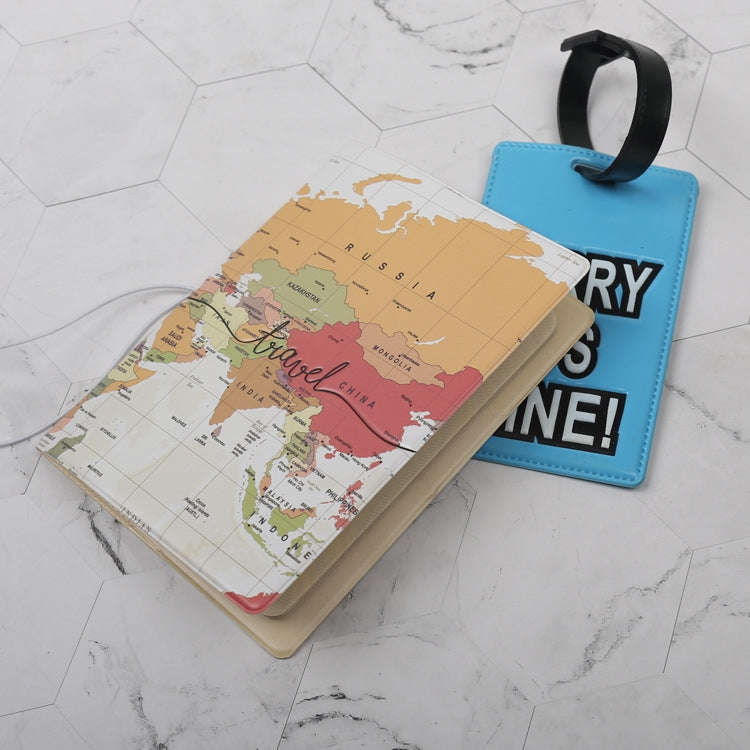 3D Map Passport Cover Travel Abroad Pass Ticket Holder(TR-03)