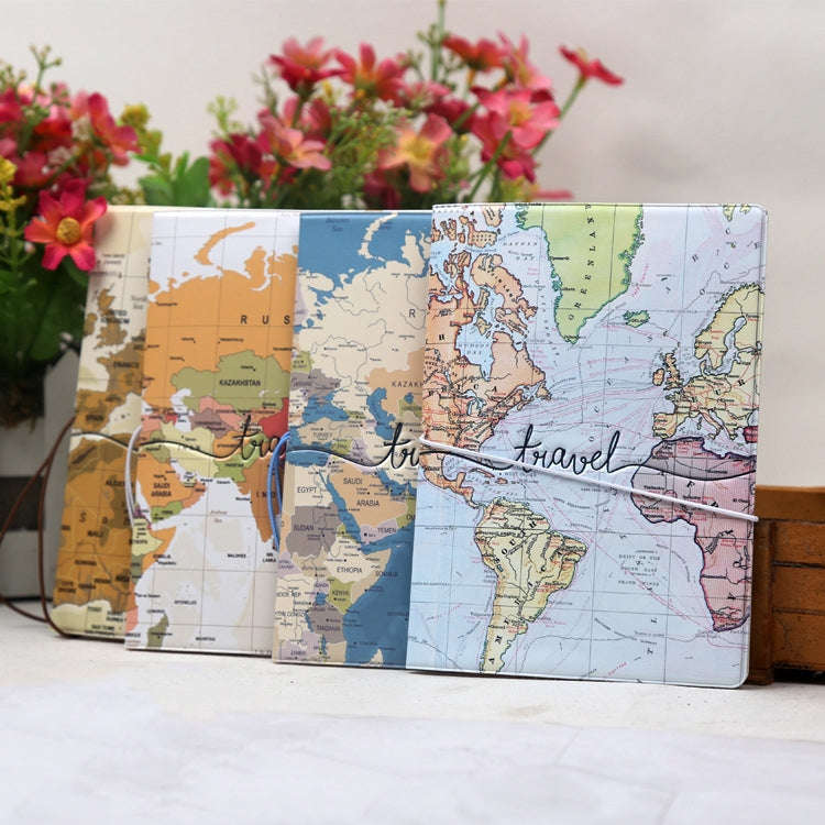 3D Map Passport Cover Travel Abroad Pass Ticket Holder(TR1)
