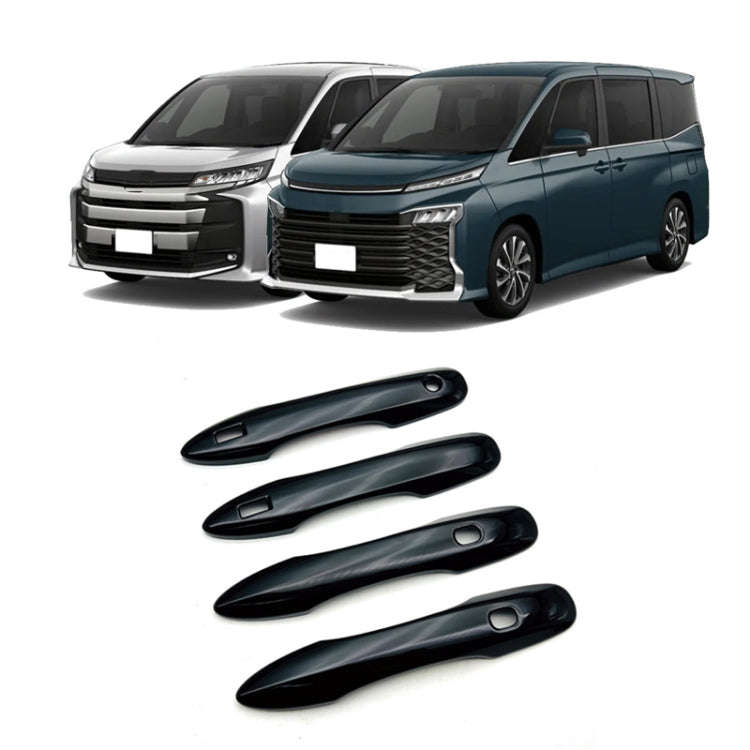 For Toyota 2022 Noah/Voxy 90 Series Right Hand Drive Door Handle Protection Cover Patch(Piano Black)