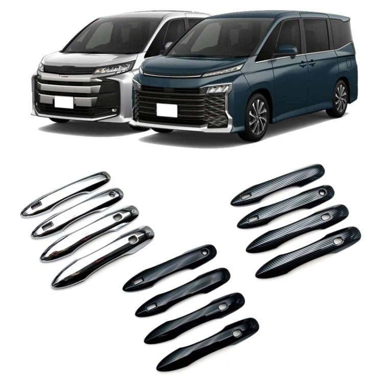 For Toyota 2022 Noah/Voxy 90 Series Right Hand Drive Door Handle Protection Cover Patch(Carbon Fi...