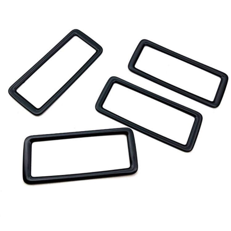 For Toyota 2022 Voxy/Noah 90 Series Rear Air Vent Decorative Frame(Black)