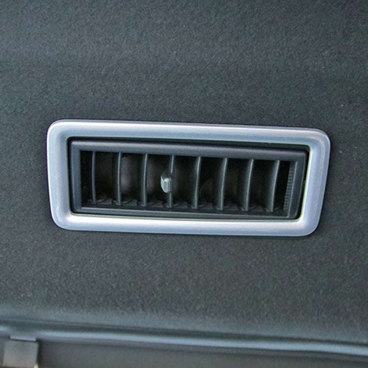 For Toyota 2022 Voxy/Noah 90 Series Rear Air Vent Decorative Frame(Matte Silver)