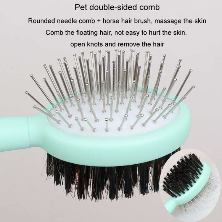 Histotree 5 In 1 Pet Grooming Care Set Cats Open Knots Comb Nail Clipper Flea Cleaning Needle Com...