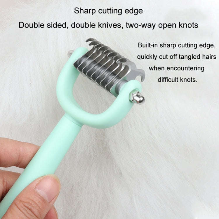 Histotree 5 In 1 Pet Grooming Care Set Cats Open Knots Comb Nail Clipper Flea Cleaning Needle Com...