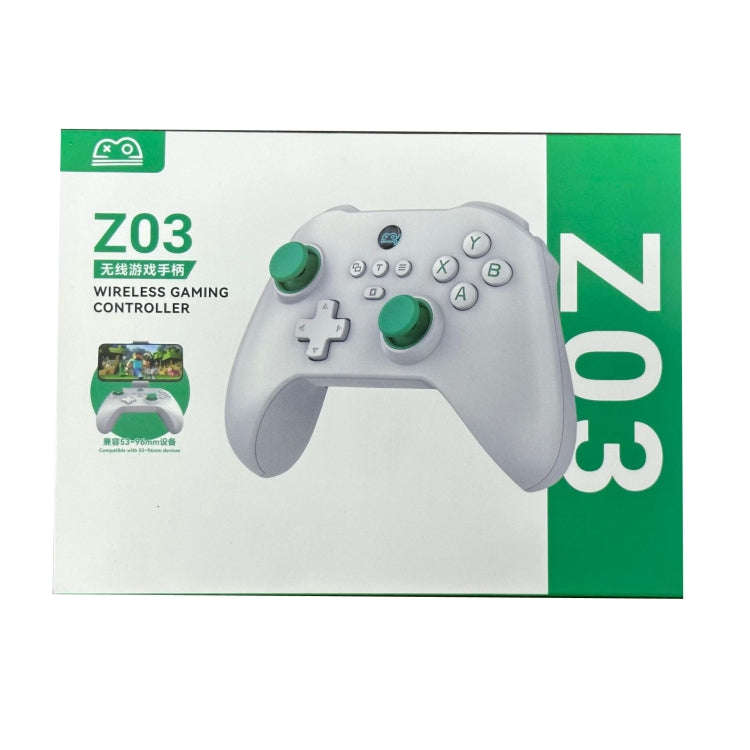 Z03 Wireless Bluetooth Game Controller For Switch / IOS / Android / PC / PS3 / PS4, Spec: Black
