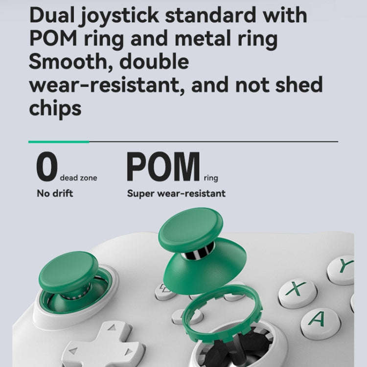 Z03 Wireless Bluetooth Game Controller For Switch / IOS / Android / PC / PS3 / PS4, Spec: White
