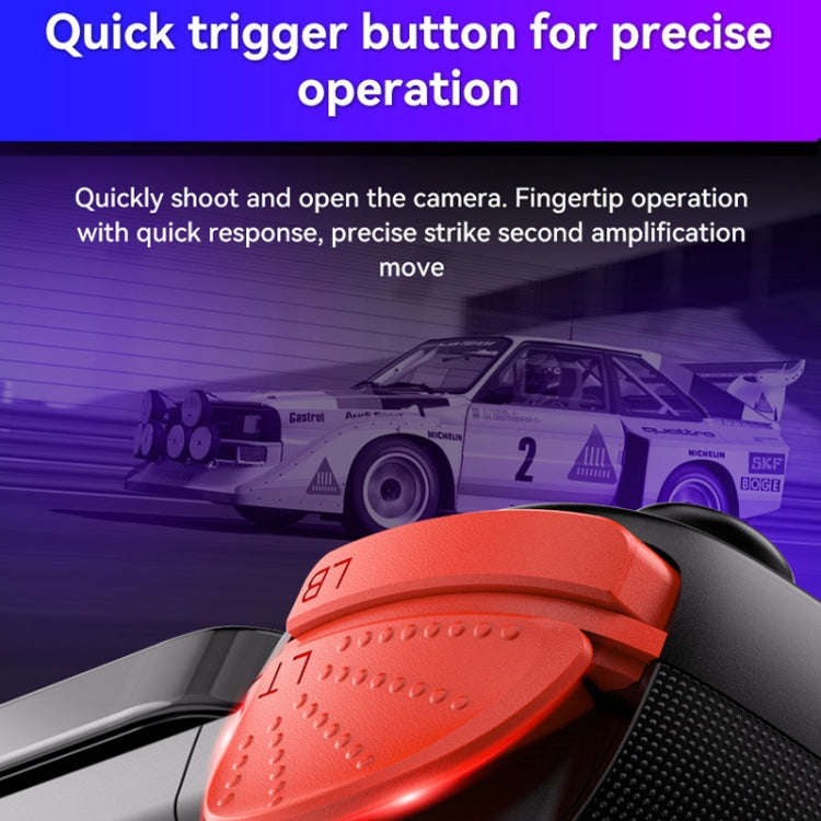 Bluetooth Stretchable Game Controller for Nintendo Switch / PC / IOS / Android(Black)