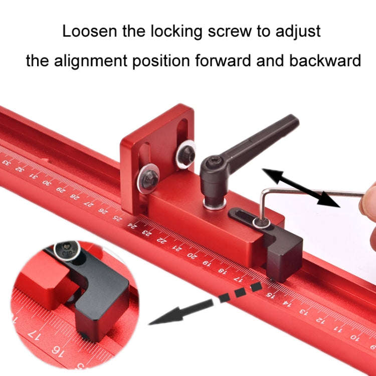 Woodworking Slide Backing Connector DIY Milling Flip Table(45 Type)