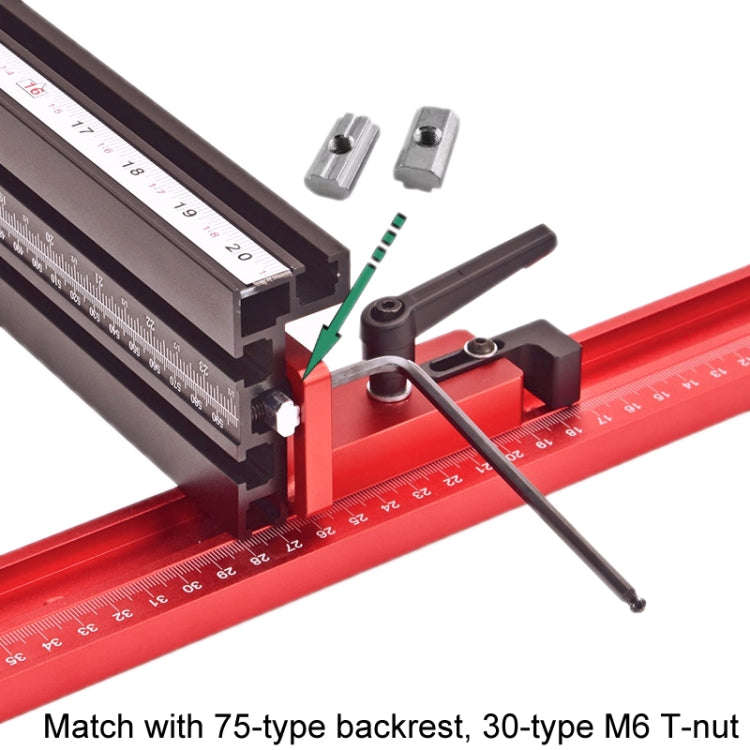 Woodworking Slide Backing Connector DIY Milling Flip Table(45 Type)