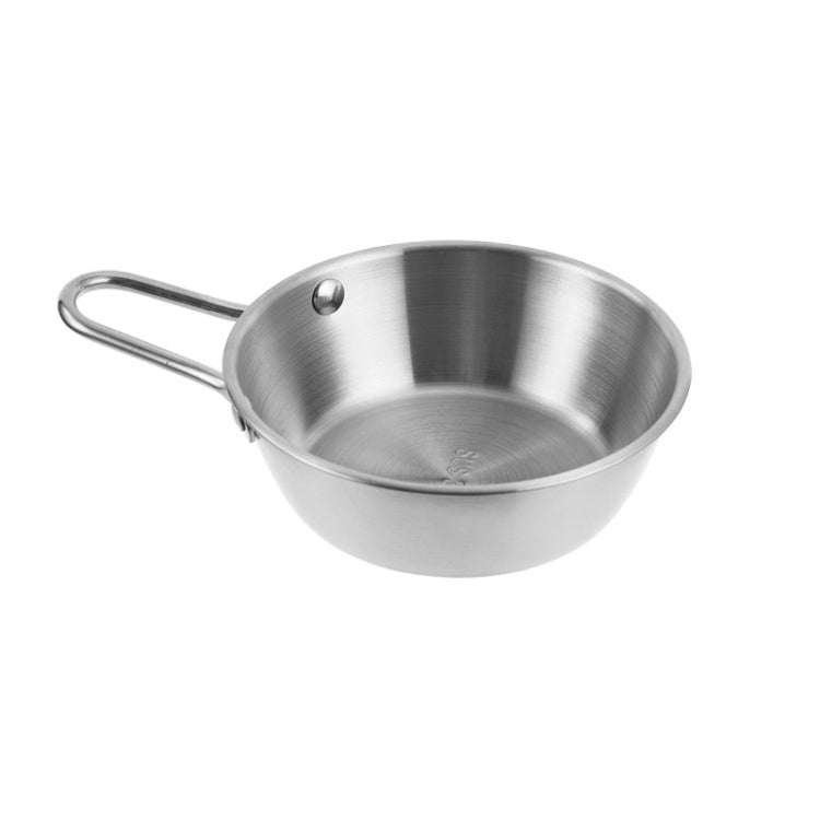 304 Stainless Steel Seasoning Bowl Restaurant Rice Wine Snack Serving Bottle, Model: 14cm With Ha...