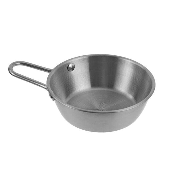 304 Stainless Steel Seasoning Bowl Restaurant Rice Wine Snack Serving Bottle, Model: 17cm With Ha...