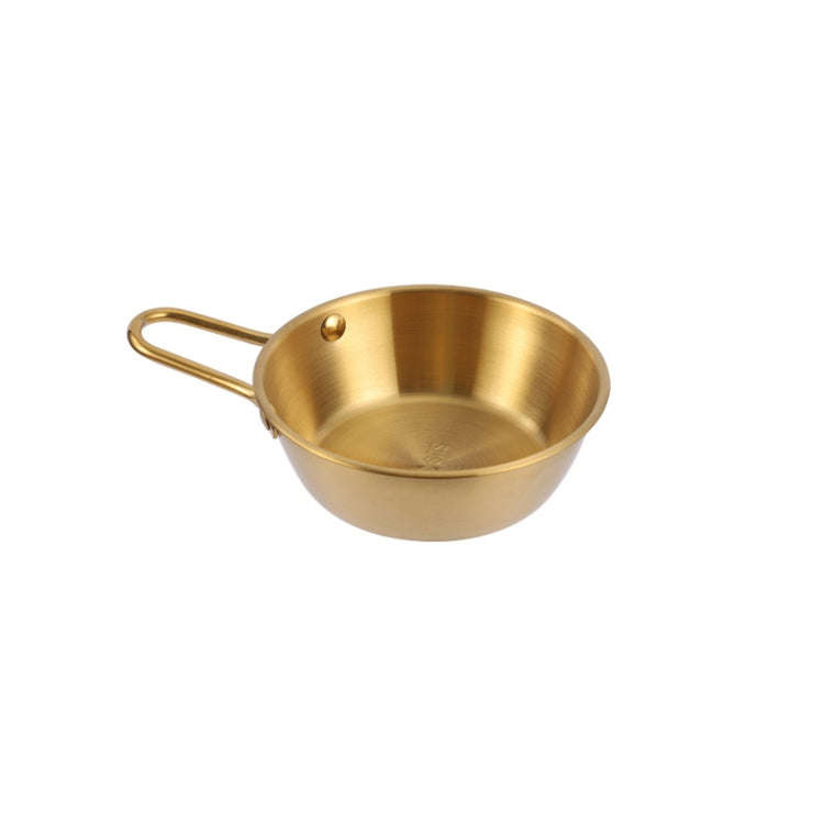 304 Stainless Steel Seasoning Bowl Restaurant Rice Wine Snack Serving Bottle, Model: 10.5cm With ...