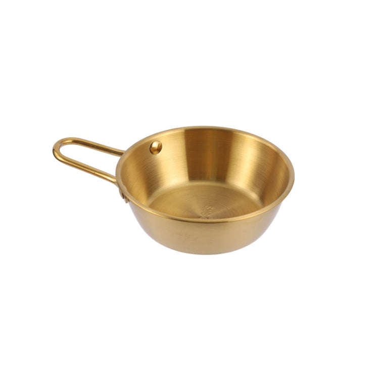 304 Stainless Steel Seasoning Bowl Restaurant Rice Wine Snack Serving Bottle, Model: 12cm With Ha...