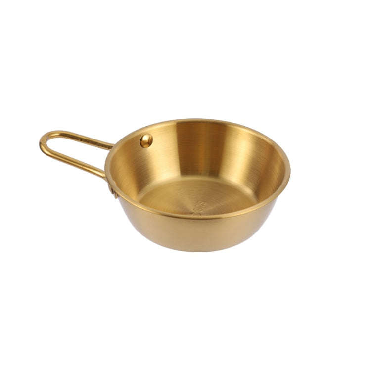 304 Stainless Steel Seasoning Bowl Restaurant Rice Wine Snack Serving Bottle, Model: 13cm With Ha...
