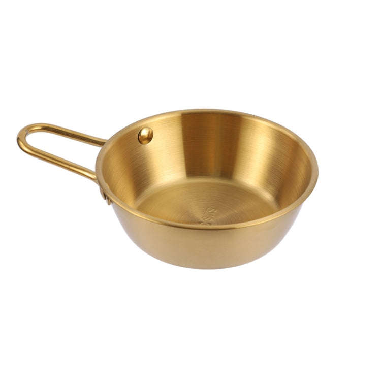 304 Stainless Steel Seasoning Bowl Restaurant Rice Wine Snack Serving Bottle, Model: 17cm With Ha...