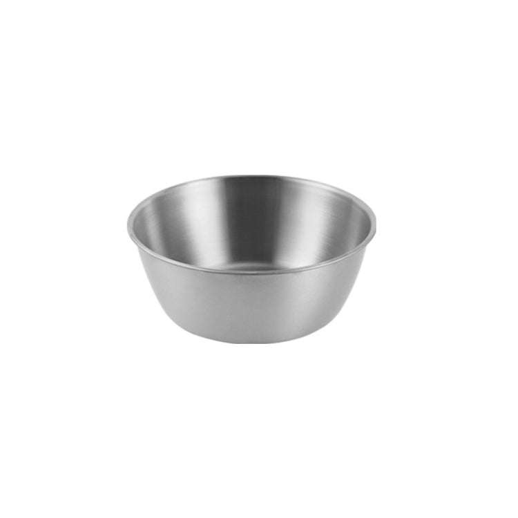 304 Stainless Steel Seasoning Bowl Restaurant Rice Wine Snack Serving Bottle, Model: 13cm Without...