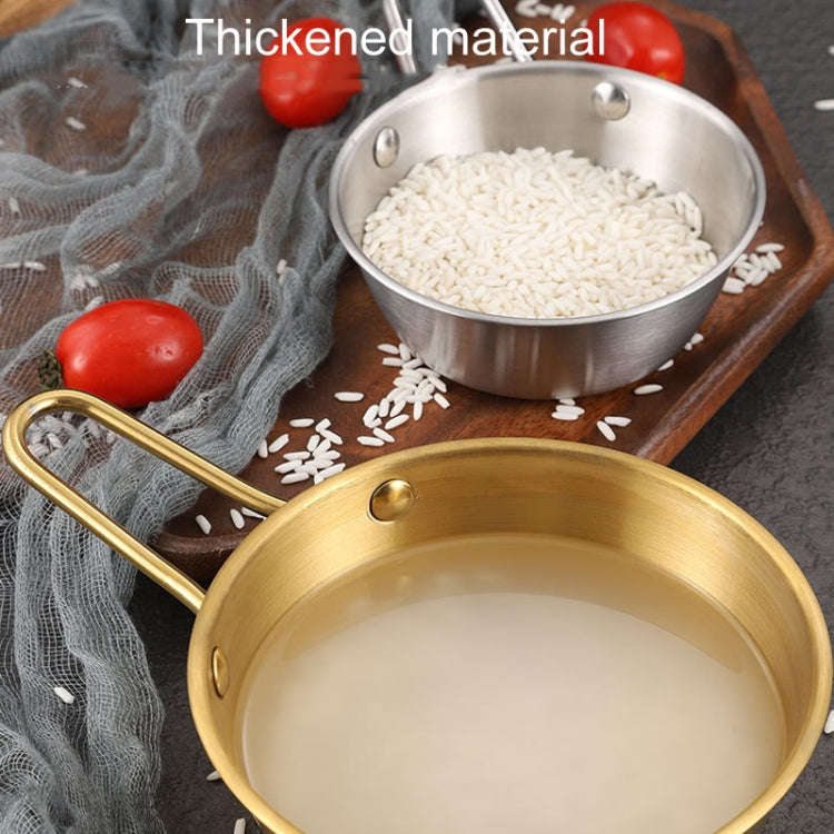 304 Stainless Steel Seasoning Bowl Restaurant Rice Wine Snack Serving Bottle, Model: 12cm With Ha...