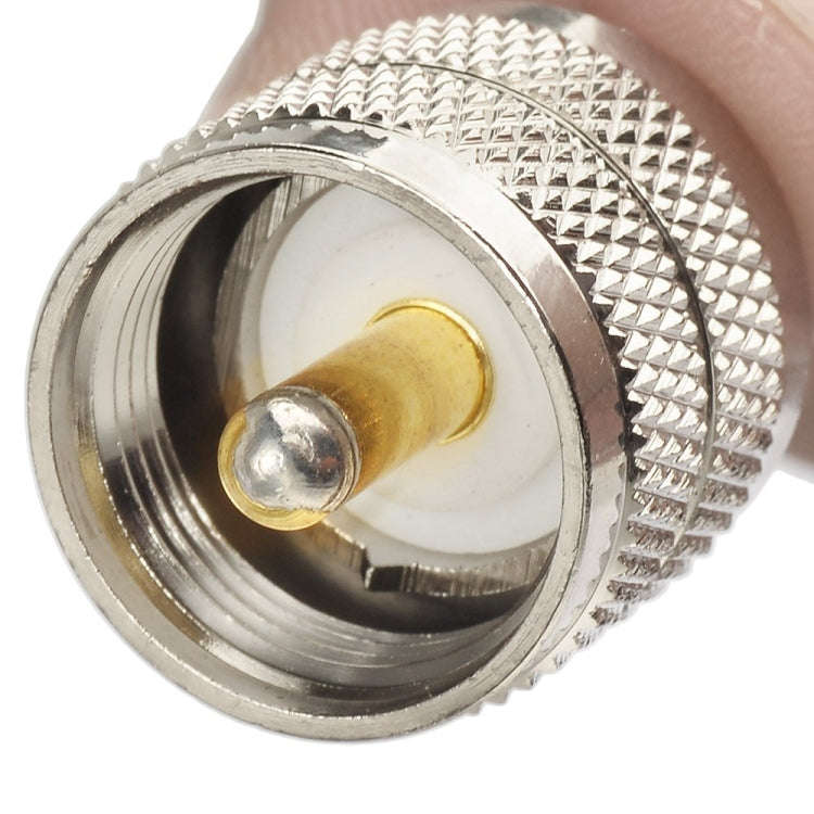 2m BNC Male Right Angle To UHF PL259 Male RG58 Coaxial Cable