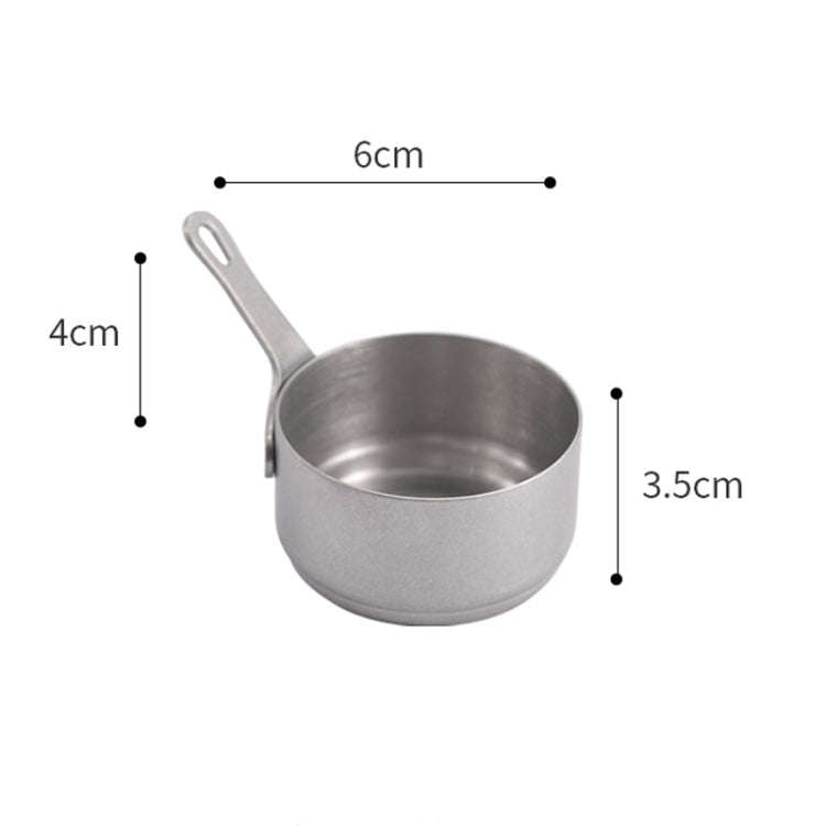Medium Household 304 Stainless Steel Dispensing Cup Kitchen Steak Sauce Bowl