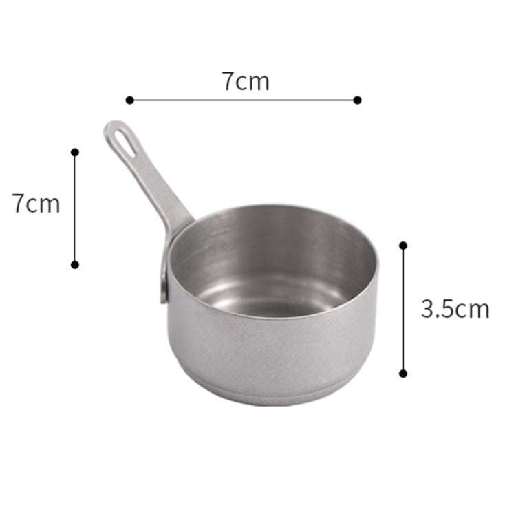 Large Household 304 Stainless Steel Dispensing Cup Kitchen Steak Sauce Bowl