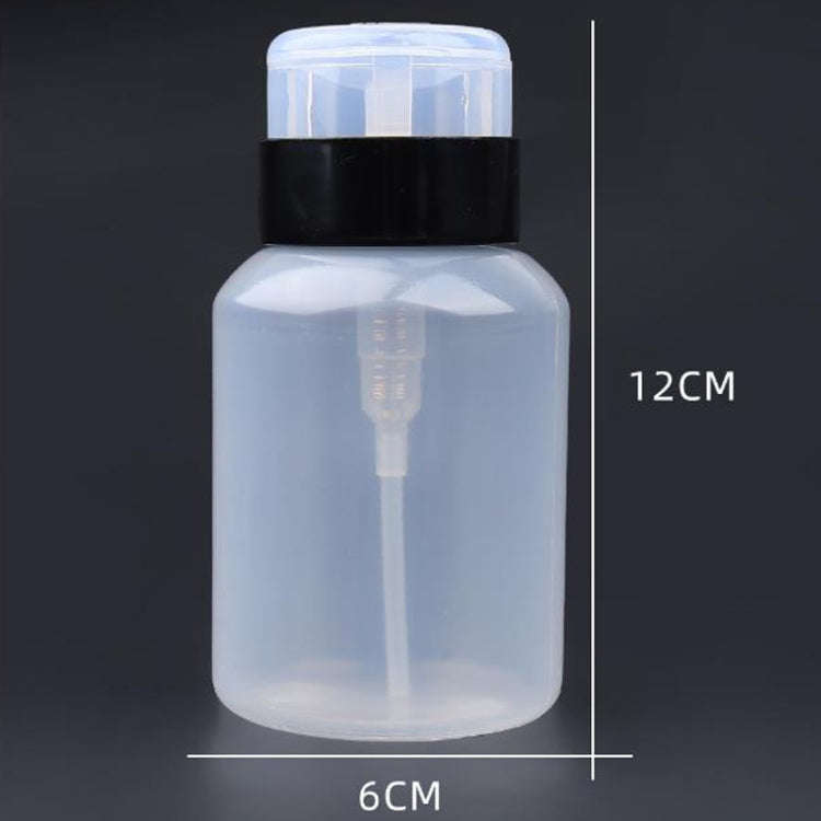 250ml Portable Leak-Proof Alcohol Bottle With Lock Household Cleaning Volumetric Empty Bottle